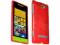 Czerwone ETUI GEL HTC Windows Phone 8S +Folia
