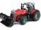 TRAKTOR MASSEY FERGUSON 7480 Z ŁADOWARKĄ
