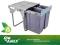 KOSZ SEGREGATOR NA ŚMIECI 600 MM - CLG-609-3 AMIX