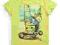 NEXT LATO T-SHIRT FLURO YELLOW DINO 5 L 899-054