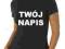 DAMSKA KOSZULKA Z TWOIM NADRUKIEM - NAPISEM