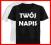 KOSZULKA Z TWOIM NADRUKIEM t-shirt z napisem