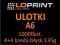 Ulotki A6 10000szt 135g dwustronne