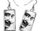 Kolczyki Salvador Portret - Jedyne takie HIT!! Kolczyki Salvador Portret - Jedyne takie HIT!!