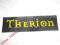 Therion logo NASZYWKA WYSZYWANA!