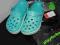 BUTY KLAPKI CROCS / Aqua rozmiar 38/39