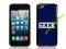 IPOD TOUCH 5 SLOGAN GEEK GLOSSY HARD BACK ETUI
