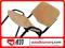Krzesło Konferencyjne Jasne Drewno Buk ISO Biuro