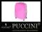 ŚREDNIA WALIZKA WÓZEK PUCCINI PC 005 RÓŻOWA