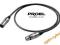 Kabel symetryczny mikrofonowy XLR M-XLR F 3pin/6M