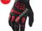 RĘKAWICE CROSS FOX PAWTECTOR BLACK/RED -S- 2014