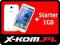 Smartfon biały GOCLEVER Fone 570Q Dual Sim+STARTER