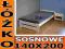 Łóżko sosnowe BIAŁE od 90x200 do 180x200 PRODUCENT