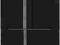 Czterodrzwiowa chłodziarka SHARP SJ-FS810VBK