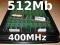 Tania wysyłka ! 512 Mb DDR 400 MHz Gwar.12 m-cy FV