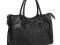 Torebka tote z perforowanym wzorem C SHOPPER ZARKA