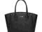 Dizajnerska torebka damska Czarny SHOPPER ZARKA