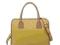 Wyjątkowy kuferek damski Żółty SHOPPER ZARKA