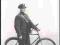 pocztówka LISTONOSZ NA ROWERZE