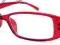 OKULARY KOREKCYJNE PLUSY OD  +1  DO  +4  BORDOWE