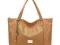 Duża pojemna torba Spiżowy SHOPPER ZARKA Duża pojemna torba Spiżowy SHOPPER ZARKA
