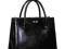 Modna torebka - Czarna SHOPPER ZARKA
