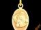 medalik złoty CHRYSTUS Z KRZYŻEM pr585 GRATISY