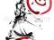 Samuraj samurai enso koło zen obraz plakat A4
