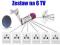 MULTISWITCH 5/6 + KONWERTER QUATRO+ANTENA DVB-T