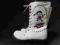 BUTY GIOS EPPO Glany białe półbuty glam rock 36