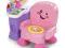 KRZESEŁKO UCZYDEŁKO FISHER PRICE RÓŻOWE