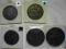 5 ZŁOTYCH PAMIĄTKI WYKOPKI - 5 SZT. STARE MONETY