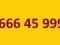 ZŁOTY NUMER PLAY &gt;&gt;6666 83 999&lt;&lt;