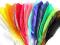 Gęsie pióra 16 kolorów 4szt. Najładniejsze 20-25cm