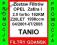 Opel Zafira 2.0 192KM Zestaw Filtrów TANIO @@