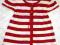 G2G tunika sweterek w pasy dzianinowa 6-7 L