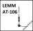 ANTENA MONTAŻOWA CB LEMM AT 106