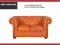 BF SOFA CHESTERFIELD LORD 2-os-SKÓRA NATURALNA