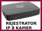 REJESTRATOR IP MONITORING 720p 1080p BCS-NVR0801E