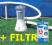 POMPA INTEX do BASEN u 3785 l/h 56638 +FILTR +RURY