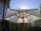 PARASOL OGRODOWY DREWNIANY 270 cm SUPER OFERTA
