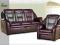 Komplet ENZO  skóra naturalna ( sofa 3R+2 fotele )