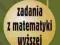 Zadania z matematyki wyższej 1 - Leitner