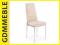 EXTRA WYGODNE KRZESŁO METALOWE K70 BEŻ OD RĘKI GDM