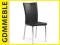 NOWOCZESNE KRZESŁO K113 CZARNE HALMAR OD RĘKI GDM