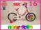 NOWOSC ROWEREK FAIRY 16 ROWER POLSKI+GRATIS