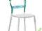 KRZESŁO POLIWĘGLANOWE K100 TURKUS HALMAR