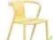 KRZESŁO POLIPROPYLENOWE K124 KREM HALMAR