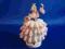 Śliczna porcelanowa figurka  Baletnica w koronkach
