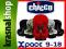 CHICCO X-PACE 9-18kg FOTELIK SAMOCHODOWY + GRATIS